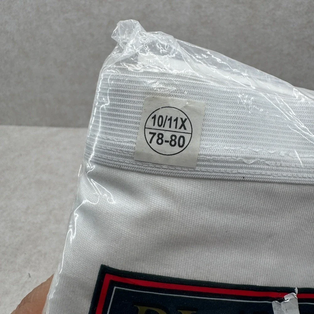 Players Mens 2 Pack Big Mans Briefs White 100% Combed Cotton‎ Size 10/11X 78-80
